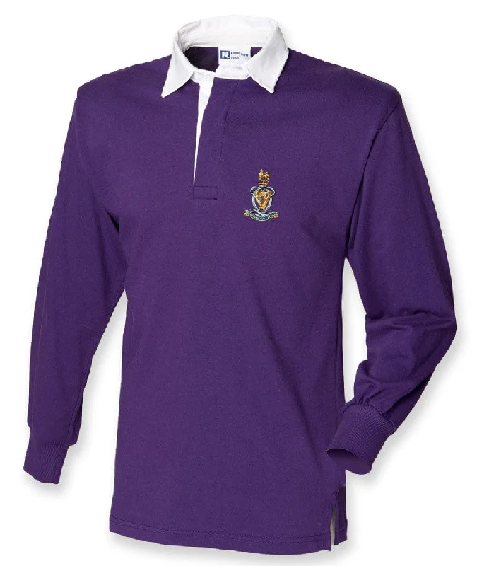Purple with White Collar