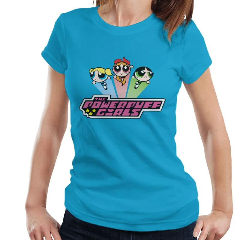 Powerpuff Girls Classic Logo Women's T-Shirt Fashionable Trendy Casual