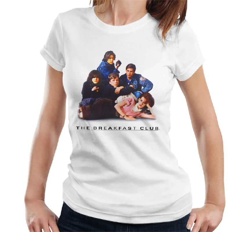 The Breakfast Club Classic Photo Of Characters Women's T-Shirt Wool Fabric Cashmere Fabric Tweed Fabric