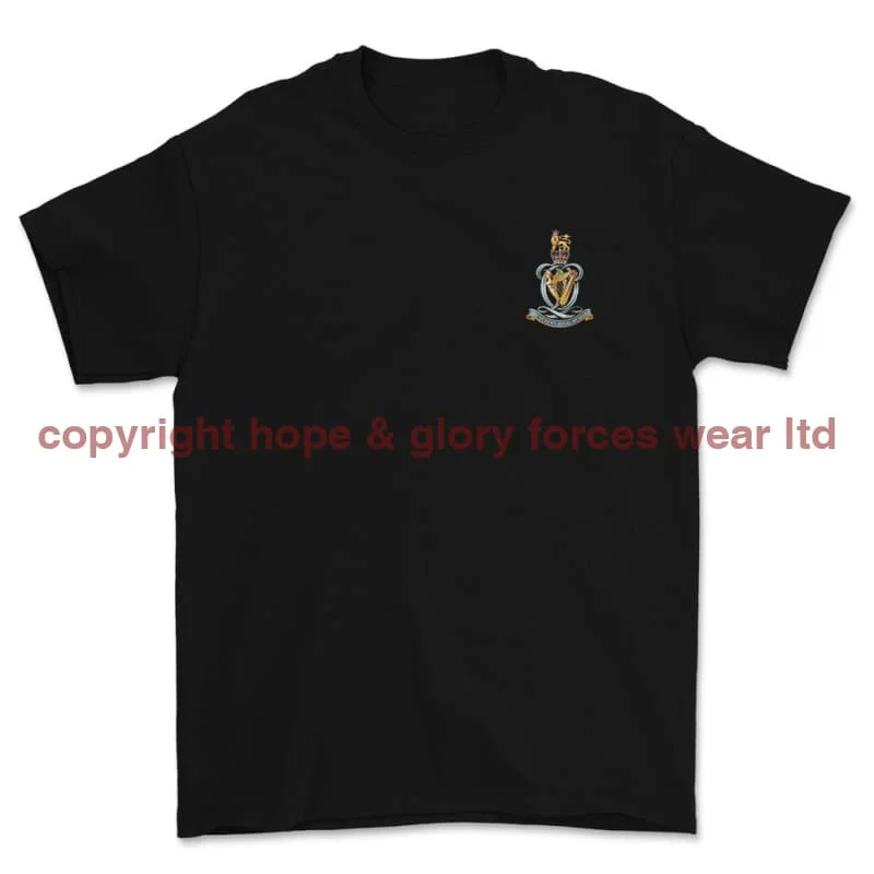 Queen's Royal Hussars Embroidered or Printed T-Shirt Print Jacquard Patchwork
