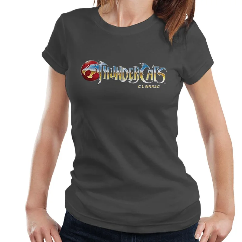 Thundercats Classic Logo Women's T-Shirt Machine Wash Dry Clean Hand Wash