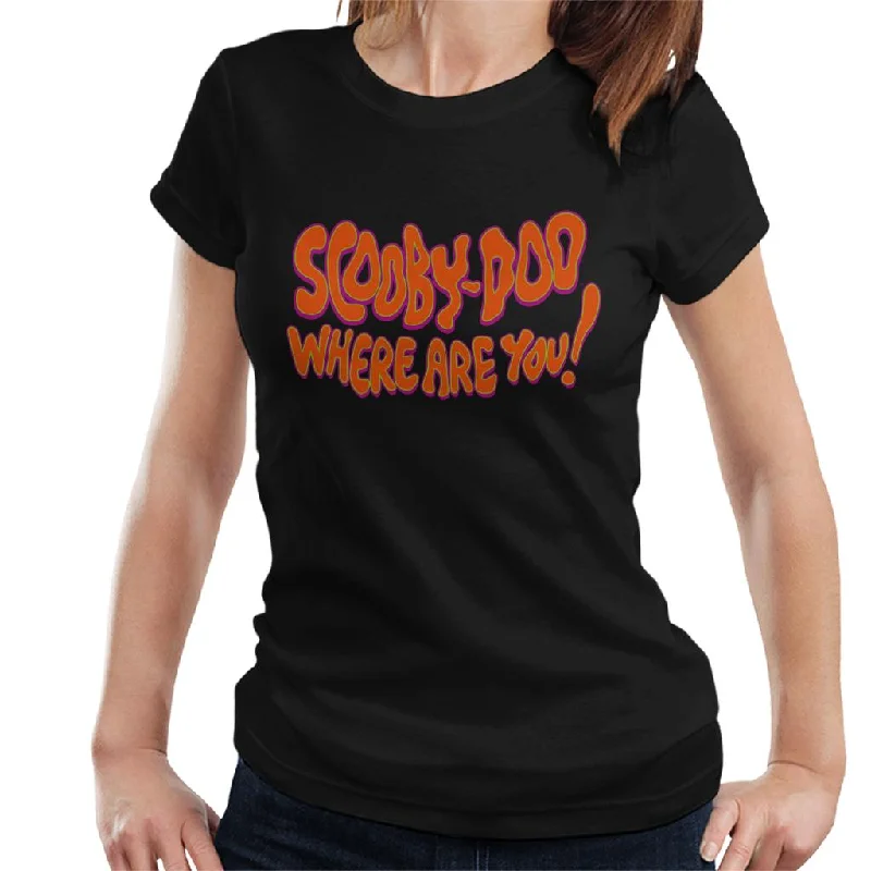 Scooby Doo Where Are You Women's T-Shirt Casual Formal Business