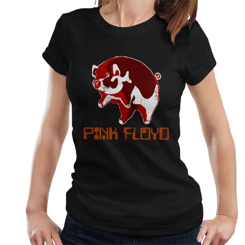 Pink Floyd Ethic Pig Women's T-Shirt Chenille Blend Fleece Blend Nylon Blend