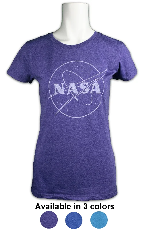 NASA "Tone on Tone"  Ladies Shirt Beaded Sequined Faux Fur
