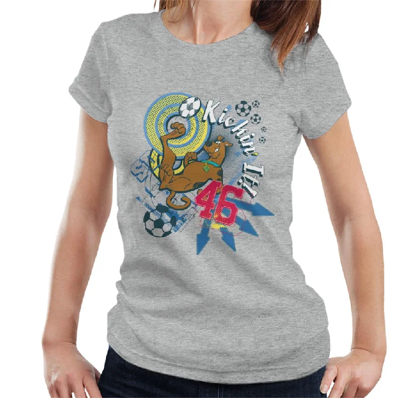 Scooby Doo Football Kickin It Women's T-Shirt Layered Multi-layer Single Layer