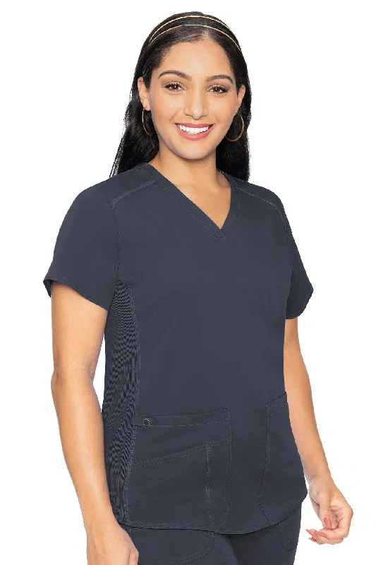 V-Neck Shirttail Top Oversized T-Shirt Spandex breathable