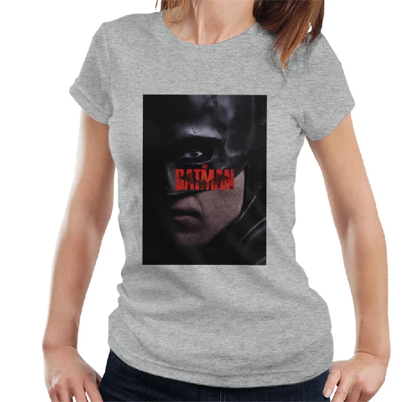 The Batman Close Up Women's T-Shirt Jersey Fabric Tulle Fabric Batik Fabric