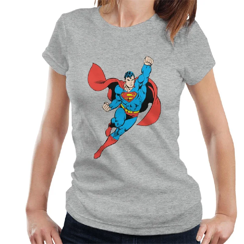 Superman To The Rescue Women's T-Shirt Casual Formal Business