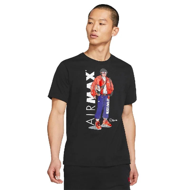Air Max Manga T-Shirt Terry Blend Velvet Blend Canvas Blend