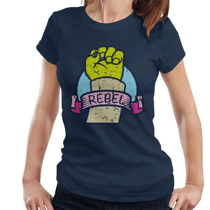Shrek Hand Rebel Women's T-Shirt Chenille Fabric Brocade Fabric Lace Fabric