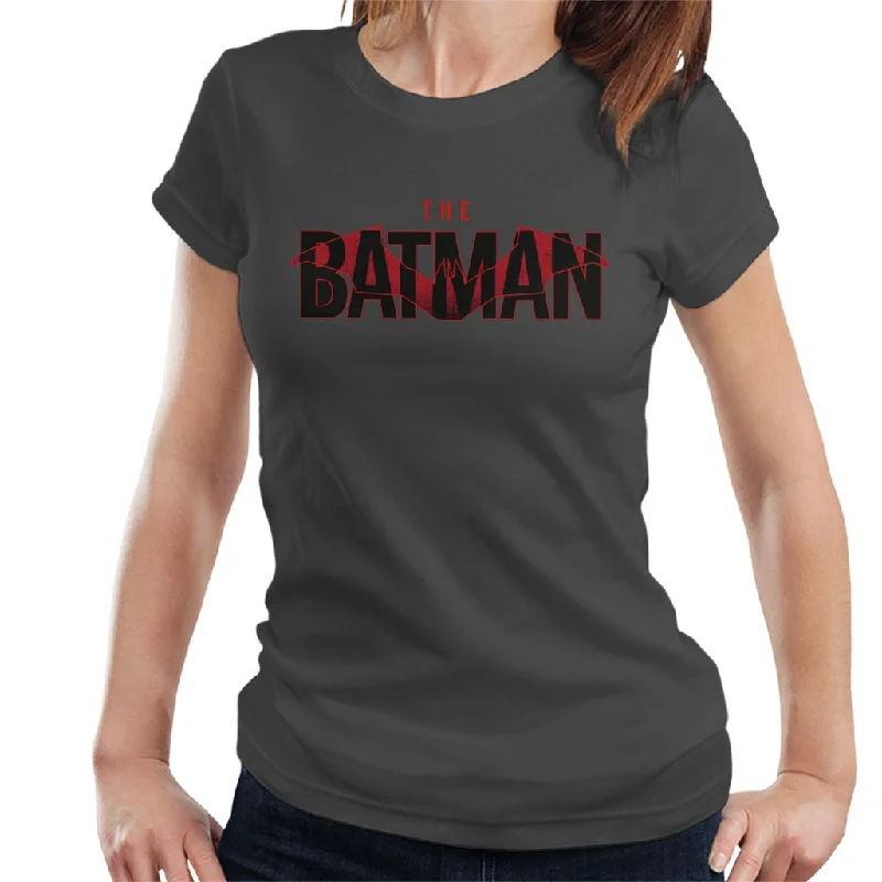 The Batman Red Bat Signal Women's T-Shirt Polka Dot Checkered Tartan