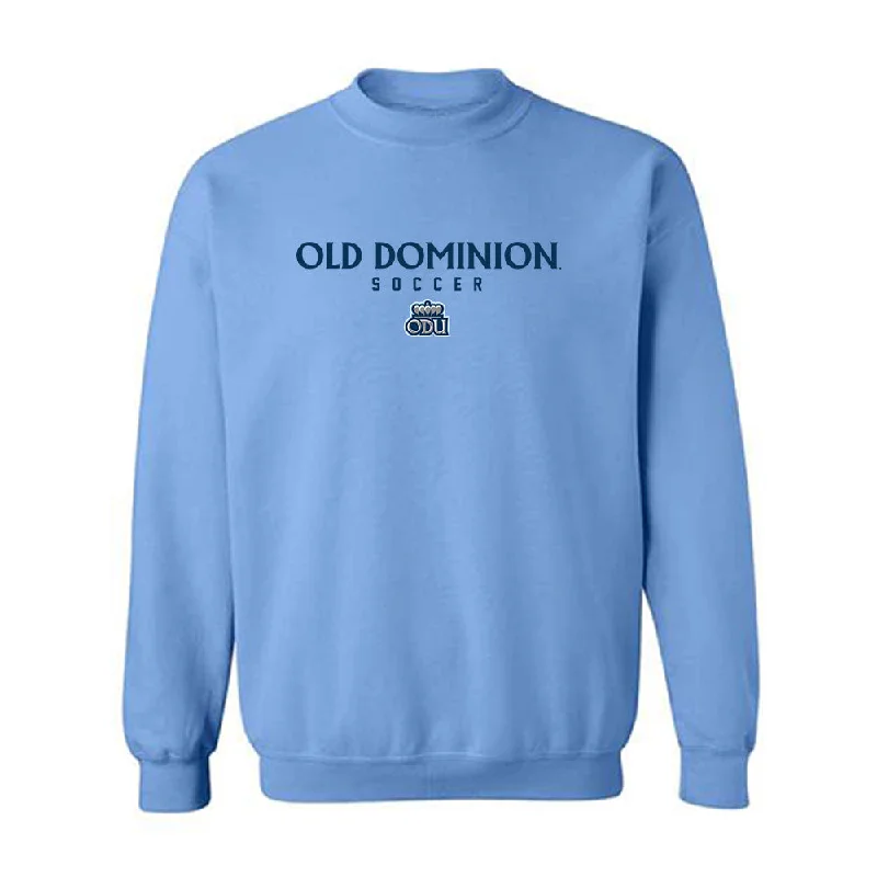 Old Dominion - NCAA Women's Soccer : Brooke Edwards - Classic Shersey Crewneck Sweatshirt Hoodie with Puffed Sleeves Voluminous Trendy