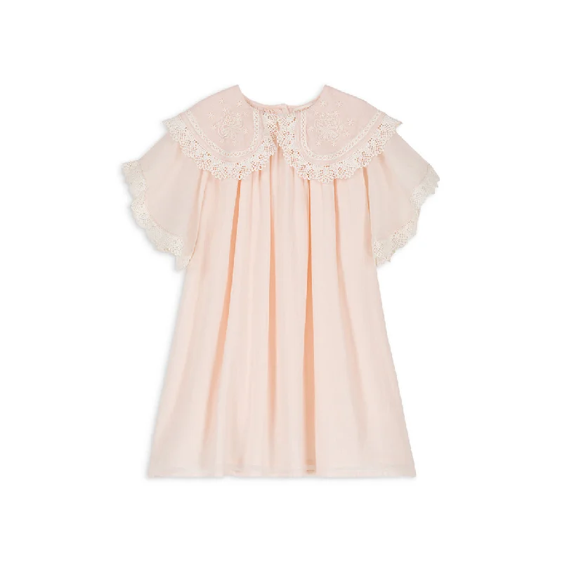 Louise Misha Dress Parvati Single Gauze Blush