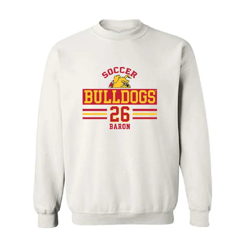 Ferris State - NCAA Women's Soccer : Isabella Baron - Classic Fashion Shersey Crewneck Sweatshirt Hoodie with Illustration Artistic Creative