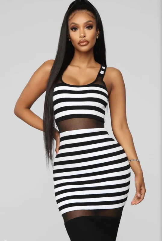 Peek-A-Boo body-con Dress