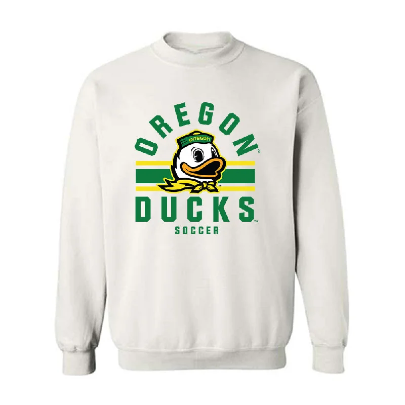 Oregon - NCAA Women's Soccer : Kiley Fehrenbacher - Classic Shersey Crewneck Sweatshirt Hoodie with Fur Luxurious Winter