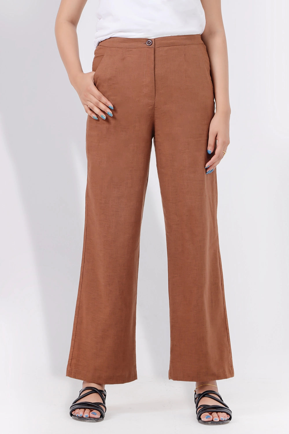 Wide leg linen pant Stylish Harem Pants