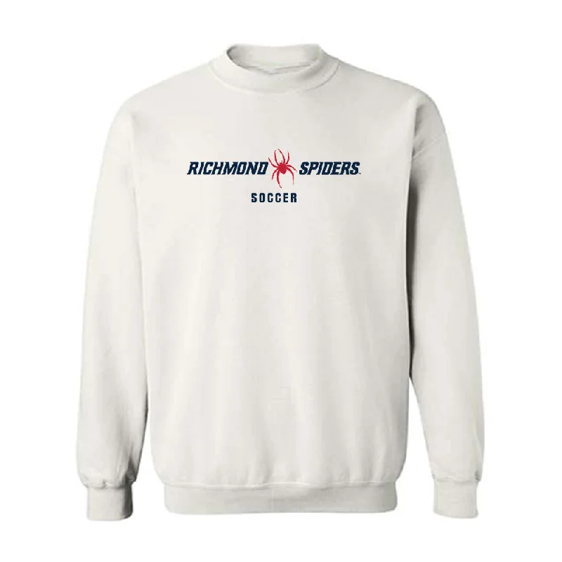 Richmond - NCAA Women's Soccer : Logan Jackson - Crewneck Sweatshirt Hoodie with Slit Hem Functional Movement