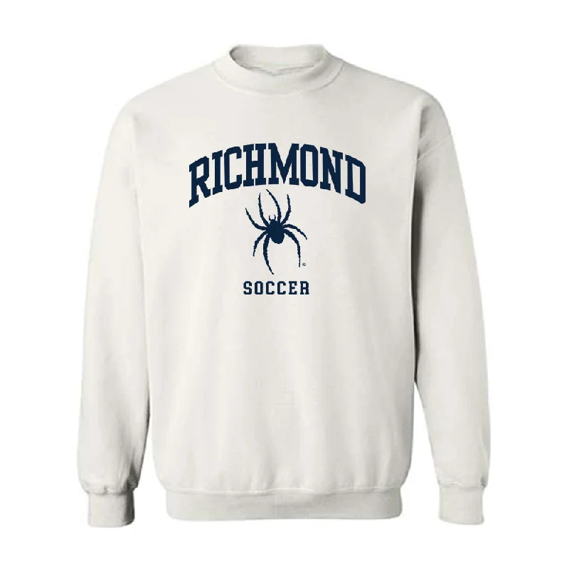 Richmond - NCAA Women's Soccer : Logan Jackson - Crewneck Sweatshirt Hoodie with Belted Waist Structured Tailored