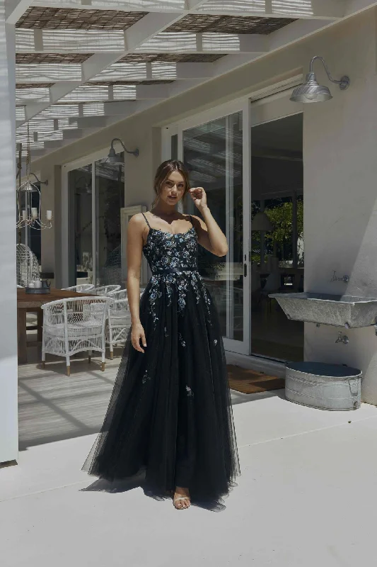 Flora Multicoloured Sequin Formal Dress – PO2315