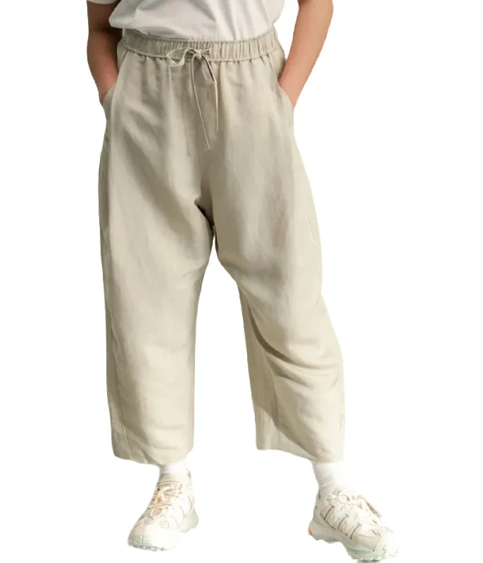 Women's Journey Easy Pant In Tan Cozy Knit Pants