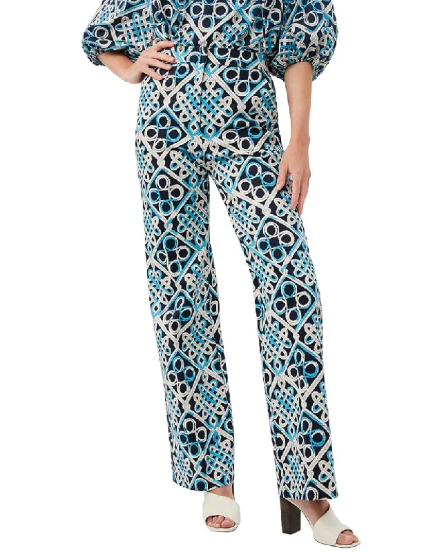Trina Turk Kniza 2 Pant Fashionable Button-Up Pants