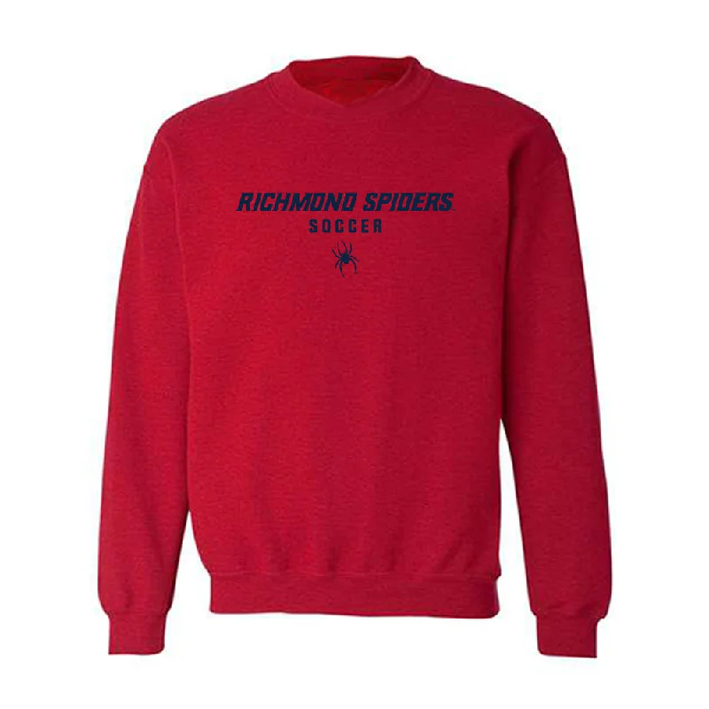 Richmond - NCAA Women's Soccer : Logan Jackson - Crewneck Sweatshirt Hoodie with Side Slits Relaxed Casual
