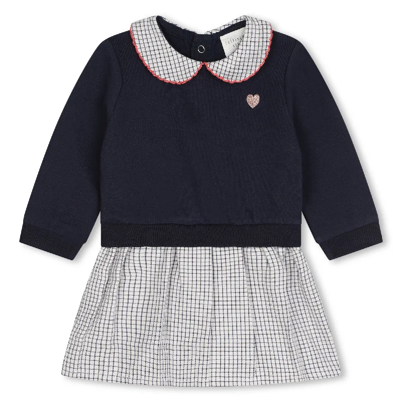 Carrement Beau Dress - White Blue