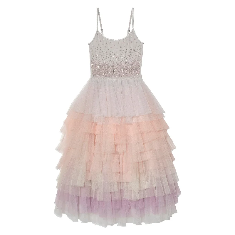 Tutu du Monde Waterfall Long Tutu Dress French Silver
