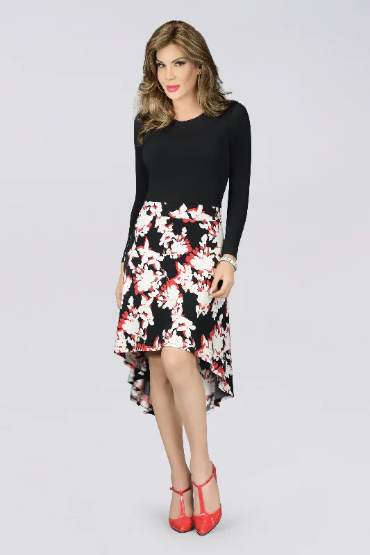Fabulously Flowing En Femme Hi-Lo Dress Tunics Silk luxurious