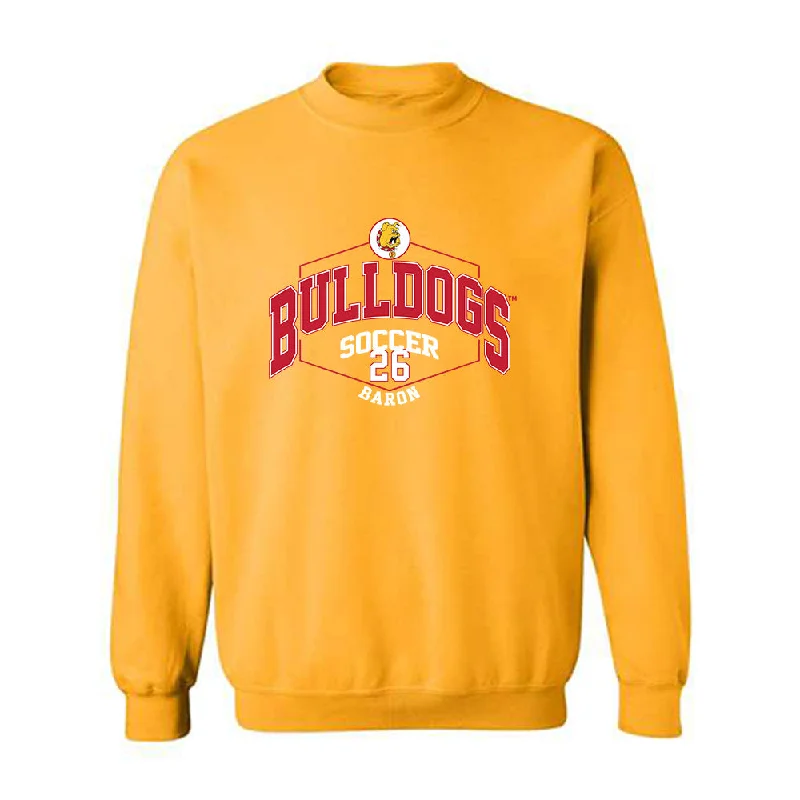 Ferris State - NCAA Women's Soccer : Isabella Baron - Classic Fashion Shersey Crewneck Sweatshirt Hoodie with Tie-Dye Psychedelic Retro