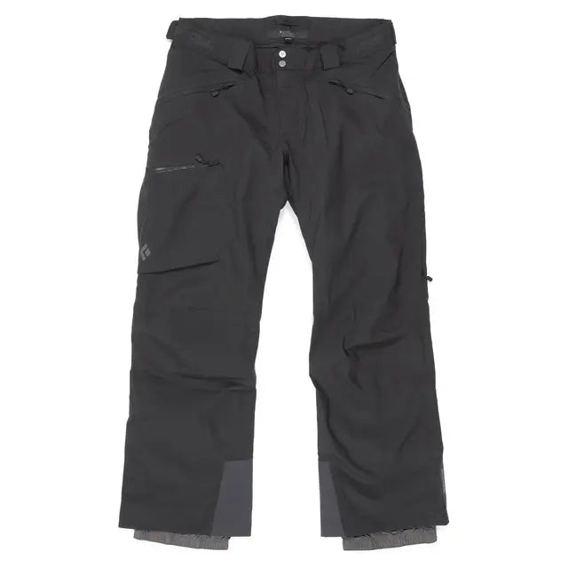 Black Diamond Boundary Line Insulated Pant - Women's Chic Black Leggings