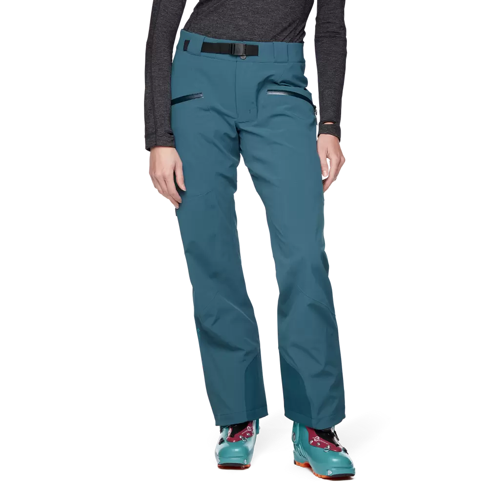 Black Diamond Recon Stretch Ski Pants - Women's Fashionable Work Pants