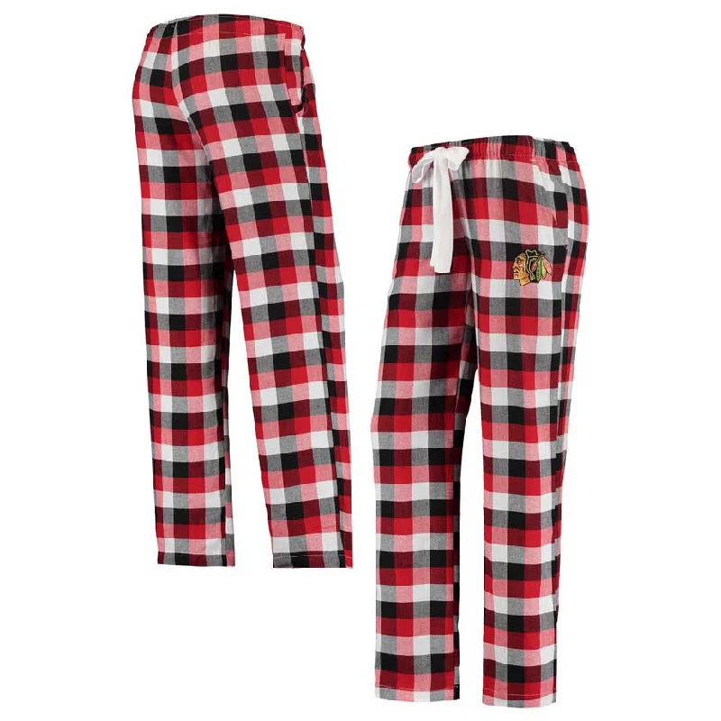Chicago Blackhawks Women's Breakout Flannel Pants Slim-Fit Leggings