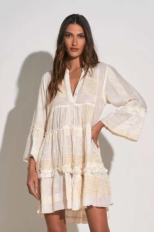 Elan Sauvie Dress in White