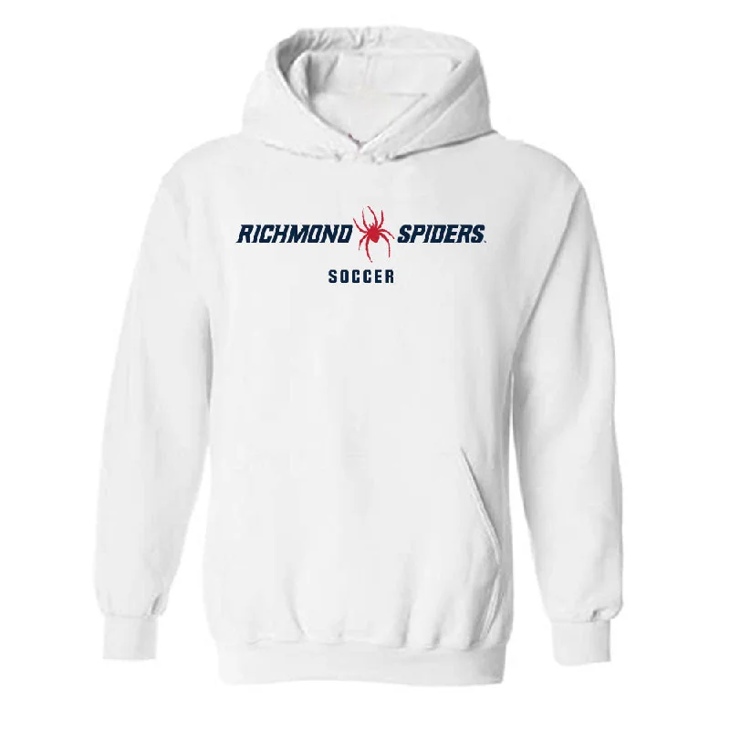Richmond - NCAA Women's Soccer : Logan Jackson - Hooded Sweatshirt Hoodie with Front Slit Layering Stylish