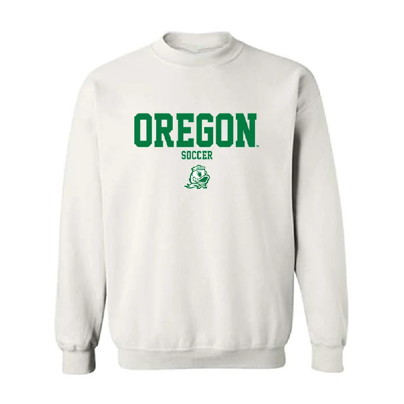 Oregon - NCAA Women's Soccer : Kiley Fehrenbacher - Classic Fashion Shersey Crewneck Sweatshirt Hoodie with Zipper Versatile Modern