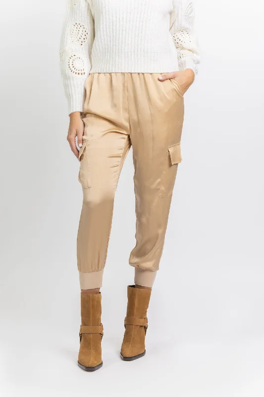 Ramy Brook Jogger Pant  Buttercream Relaxed Linen Pants