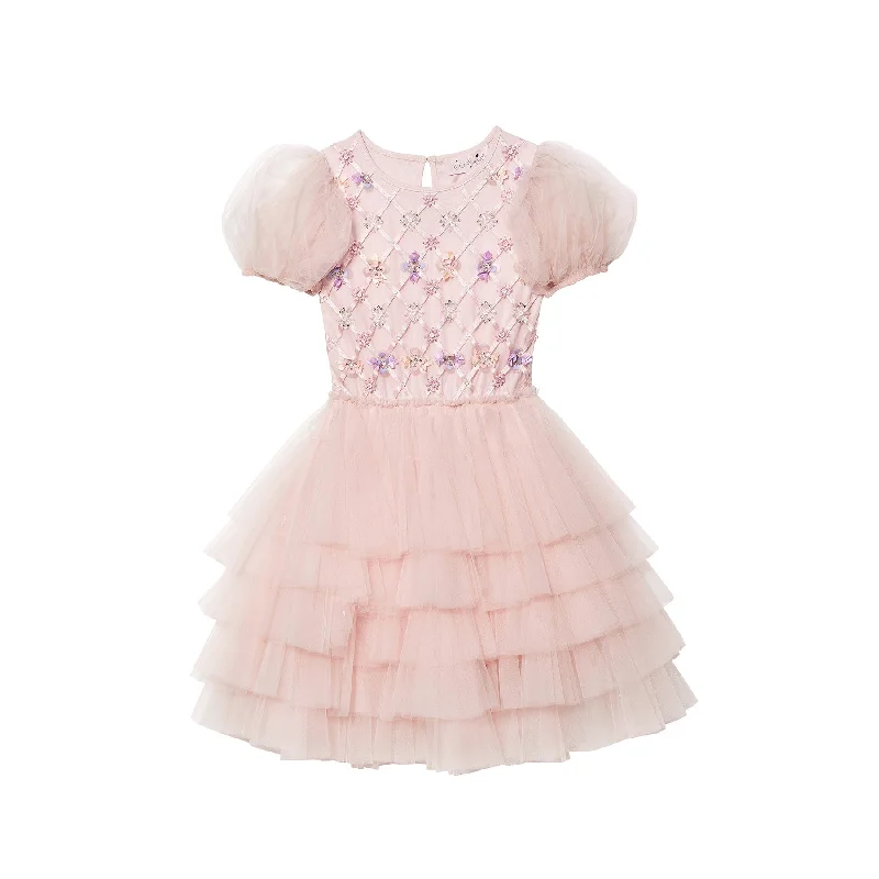 Tutu du Monde Floral Lattice Tutu Dress