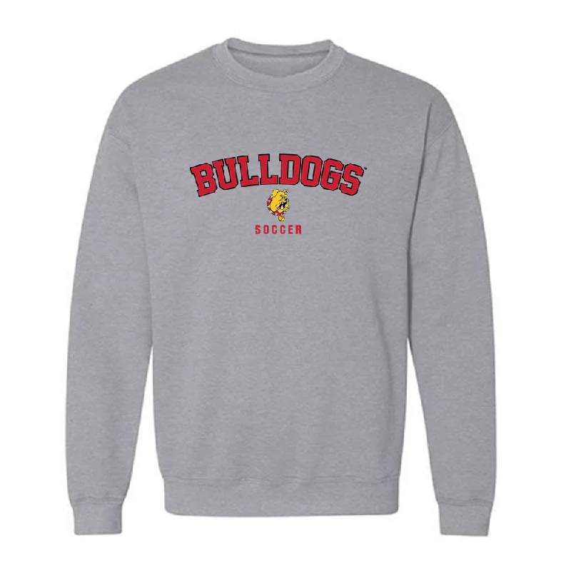 Ferris State - NCAA Women's Soccer : Isabella Baron - Classic Shersey Crewneck Sweatshirt Hoodie with Drawcord Adjustable Secure