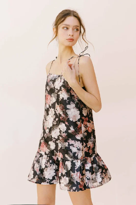 Moonlit Garden Shift Dress Tunics Sophisticated sleek