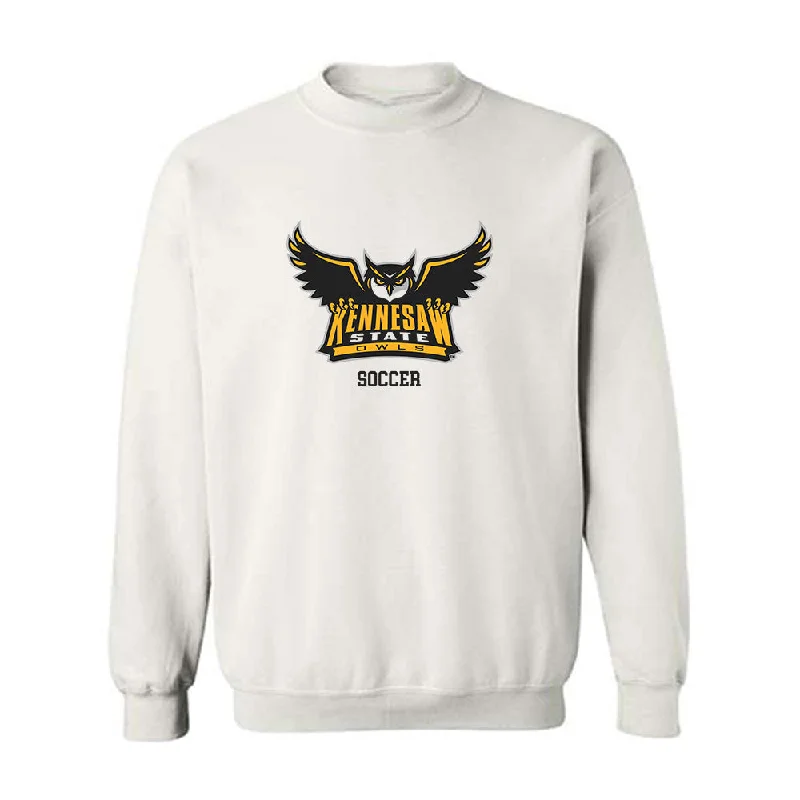 Kennesaw - NCAA Women's Soccer : Paris McCulloch - Classic Fashion Shersey Crewneck Sweatshirt Hoodie with Hem Fringe Bohemian Relaxed