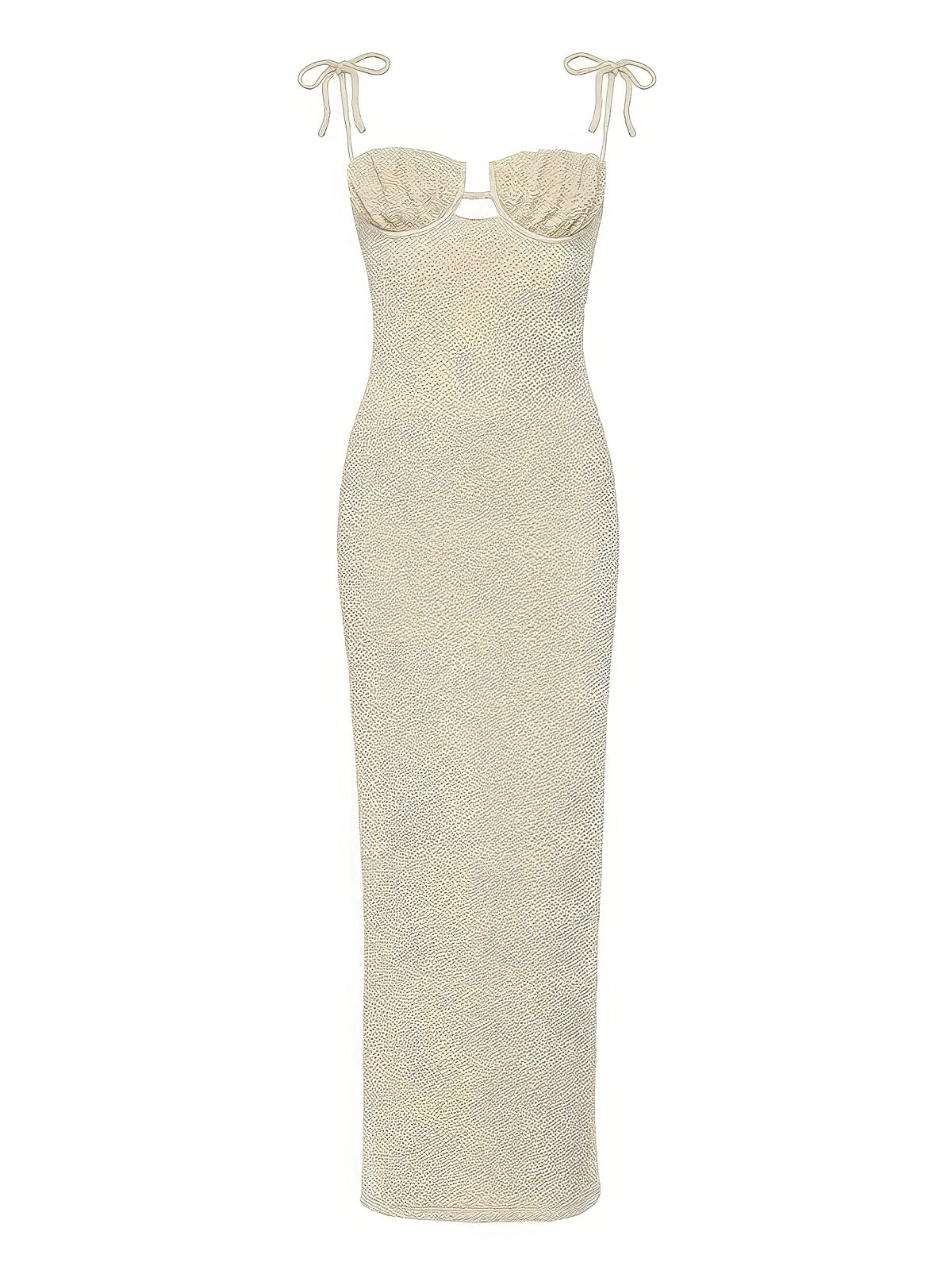 Petal Long Slip Dress