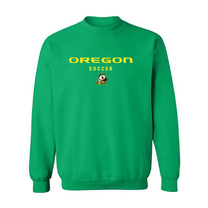 Oregon - NCAA Women's Soccer : Kiley Fehrenbacher - Crewneck Sweatshirt Hoodie with Thumb Holes Functional Cozy