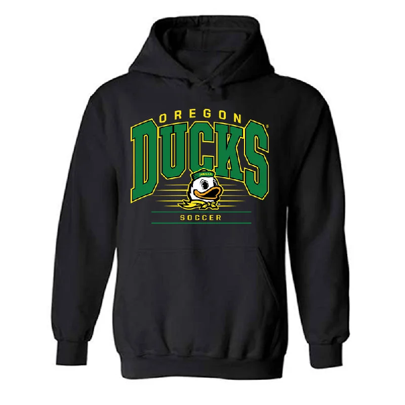 Oregon - NCAA Women's Soccer : Kiley Fehrenbacher - Classic Shersey Hooded Sweatshirt Hoodie with Lace Feminine Delicate