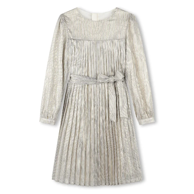 Billieblush Dress - Lame Silver