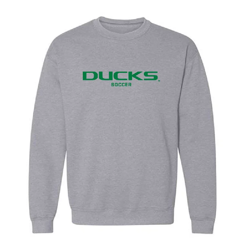 Oregon - NCAA Women's Soccer : Kiley Fehrenbacher - Classic Shersey Crewneck Sweatshirt Hoodie with Pattern Geometric Abstract