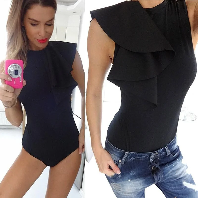 Womens Summer Style Petal Sleeve Slim Party Dress Plus size Club Dresses Tunics Sophisticated sleek