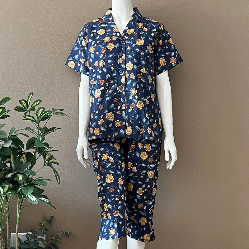 Half Sleeve & 3/4 Pants  Pyjamas - M Cozy Maternity Pants