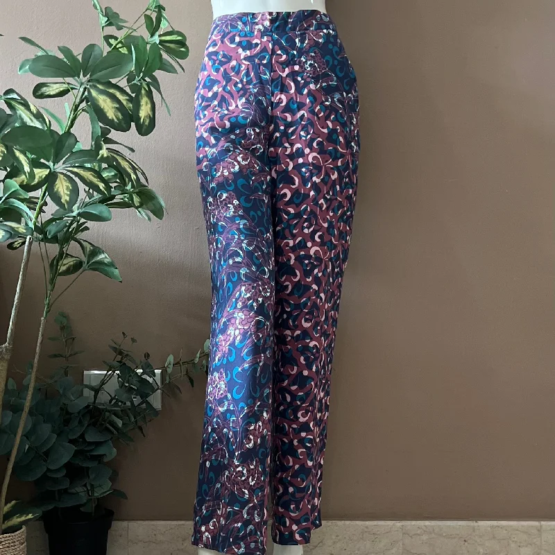 Lounge Long Pants - M Comfortable Pleated Pants
